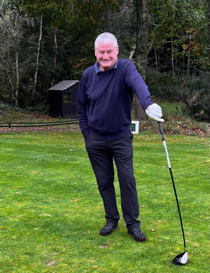 Ian Munday , our fantastic golfing fundraiser